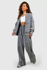 OEM Custom Premium Quality Very Comfy Tracksuit <b>for</b> <b>Women</b> with Classy Zipper and <b>Trouser</b> by Huzaifa Products - Product Image 2