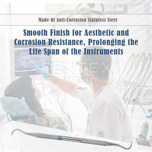 Escalador de alta calidad H6/H7 Herramienta dental de acero inoxidable para el cuidado de la higiene bucal de doble extremo - Product Image 6