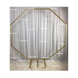 Toile de fond en fer couleur or de conception lunaire, qualité supérieure, taille personnalisée, décoration de mariage, toile de fond à bon prix en Inde - Product Image 6