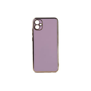 Étui de protection en silicone souple Netzy SAFA Bark pour Samsung Galaxy A04E A17 A53 A34 A03S - Violet Lilas - Product Image 1