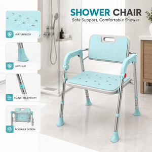 Chaise de toilette confortable pour chevet, conçue pour une vie autonome en toute sécurité - Product Image 1