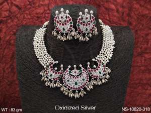 Bijoux oxydés beau Design ensemble de colliers de fête - Product Image 2
