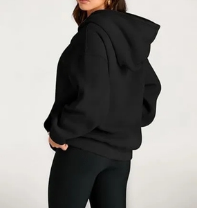 Sudadera con capucha de gran tamaño para mujer Sudadera con capucha de moda de otoño - Product Image 4