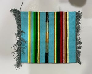 Bolso cruzado de estilo bohemio hecho a mano, manta para SILLÍN, bolso con flecos, borla, cuero genuino, cremallera, latón antiguo, portátil - Product Image 3