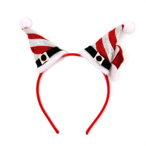Fascia per capelli personalizzata Albaldah per Natale, gadget unici per cappelli natalizi - Product Image 2