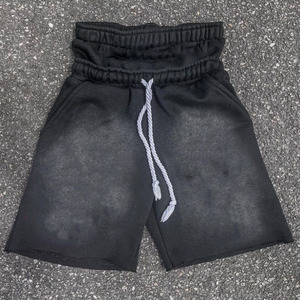 Shorts décontractés d'été pour hommes de haute qualité Double taille conception Sunfade mode personnalisée avec fonction respirante fabricant 2025 - Product Image 1
