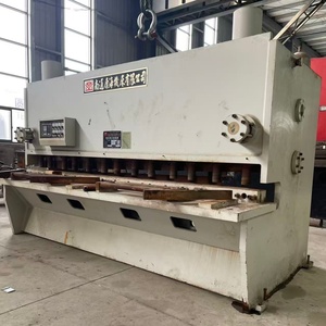 เครื่องตัดโลหะแผ่นไฟฟ้า 220/380 โวลต์ ขนาด 16*3200 มม. เครื่องตัดเหล็กไฮดรอลิก และเครื่องตัดโลหะ - Product Image 4