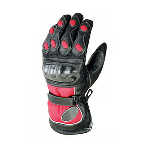 Precio barato Función transpirable Guantes de material de cuero Guantes de moto de carreras unisex de alta calidad Personalizar colores del logotipo - Product Image 5
