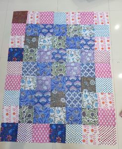 Paquetes de Tela Brocada de Lana Estampada y Bordada Surtida al por Mayor, Material Tejido Colorido Antiestático, Textil para el Hogar de Calidad Media - Product Image 1