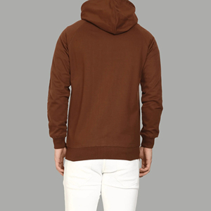 Sweat à capuche zippé pour homme en molleton 100% coton respirant de haute qualité - Meilleures ventes, couleur et taille personnalisables, design avec poches pour la saison hivernale - Product Image 2