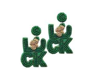 ต่างหูลูกปัดรูปนกปักด้วยมือเครื่องประดับแฟชั่นแบบห้อยปักด้วยลูกปัด - Product Image 2