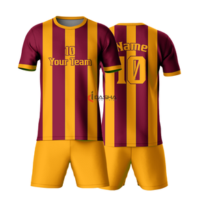 Uniforme de football personnalisé de haute qualité sublimé maillot de football de football 2024 vente en gros vêtements de sport respirants par sublimation - Product Image 4