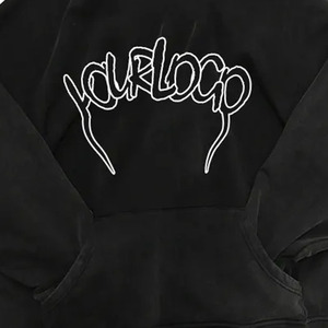 OEM Meilleur Design 100% Coton Polaire Sweats à Capuche Qualité Personnalisable pour Filles Garçons Style Décontracté à Capuche pour la Saison d'Hiver Vente en Gros - Product Image 5