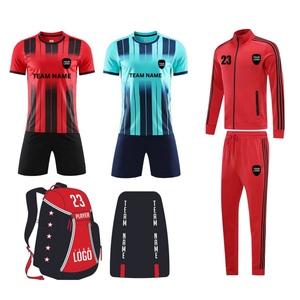 Kits de uniformes de equipo personalizados: camisetas y pantalones cortos ligeros, cómodos y elegantes para deportes y sesiones de entrenamiento - Product Image 1