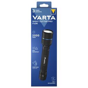 Linterna LED Recargable Portátil Negra F20R 1000 lm NIGHT CUTTER con 18920 101 111 - Product Image 2