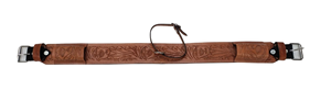Accesorio de ropa ecuestre personalizable de piel Premium Western Horse Cinch Flank Back Girth para equitación occidental - Product Image 2