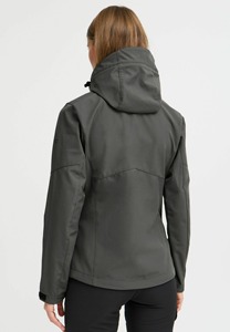 Chaqueta Softshell con revestimiento impermeable para mujer adulta de diseño único, precio de fábrica, chaquetas de manga larga y a prueba de viento para correr al aire libre - Product Image 2