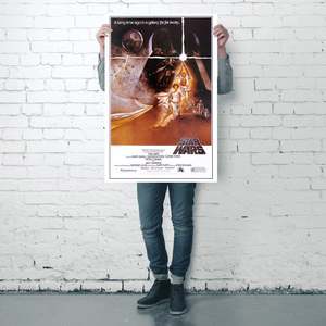 Póster de Star Wars estilo 'A' con temática americana, arte de pared hecho de papel duradero - Product Image 3