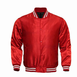 High Selling OEM/ODM Men's Lettermen Jacket Custom Logo Leather Sleeves Jacket High Quality Wind Resistant Jackets - Product Image 4