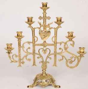 Bougeoir de luxe en métal plaqué or pour décorations de Noël et occasions spéciales Pièce décorative du fournisseur indien - Product Image 4