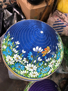Sombrero en feuille de palmier naturel du Vietnam, fabriqué à partir de fibres végétales, rayé, décontracté, pour la décoration et l'affichage de tenues culturelles - Product Image 1