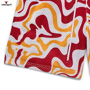 กางเกงวิ่งออกกำลังกายขาสั้นระบายอากาศและสีพื้นออกแบบได้ตามต้องการสำหรับ2025สไตล์ลำลองผลิตในปากีสถาน - Product Image 2