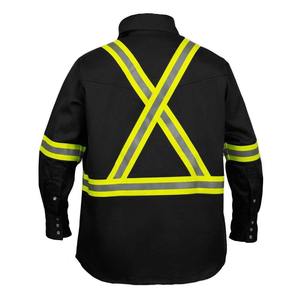 Uniformes de Trabajo Personalizados, Camisetas Polo de Alta Visibilidad para Hombre, Cintas Reflectantes, Camisetas Polo de Seguridad, Ropa de Trabajo de Alta Visibilidad, Polos de Seguridad Vial - Product Image 5