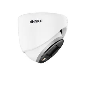 ANNKE NightChroma 3K 5MP Security Camera Built In Mic Color Night Vision IP67 Outdoor Waterproof CCTV Turret Camera