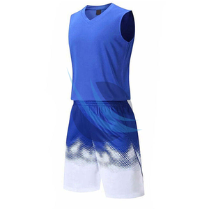 Uniforme de basket-ball en polyester de conception OEM pour hommes et femmes uniformes de basket-ball de sublimation personnalisés - Product Image 4