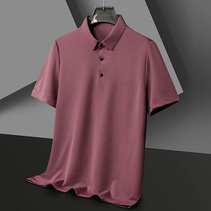 Nuevo POLO de manga corta para hombre, color sólido, transpirable y cómodo, patrón superior, marca One Apex - Product Image 1