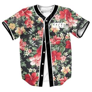 Maillots de baseball respirants imprimés personnalisés, vêtements de sport de grande taille pour la mode et l'école - Product Image 4