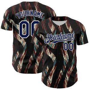 Jersey de béisbol profesional al por mayor, proveedor personalizado auténtico, transpirable, ligero, duradero, ajuste, ropa deportiva de secado rápido - Product Image 1
