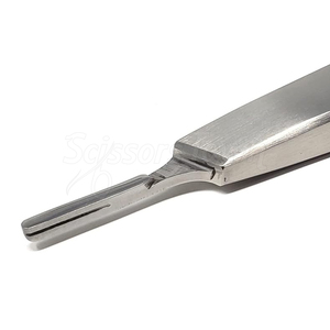 Soporte de bisturí con mango de acero inoxidable BP ligero y duradero para cirugía profesional y uso en laboratorio - Product Image 6