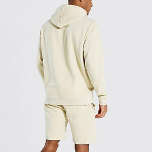 Novedad de verano, conjuntos de pantalones cortos de primavera para hombre, conjunto de chándal de dos piezas con capucha de manga larga para hombre, ropa de marca, conjuntos de 2 piezas - Product Image 3