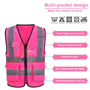 Chaleco Reflectante de Seguridad Transpirable, Bajo MOQ, Nuevo, en Oferta Online - Product Image 3