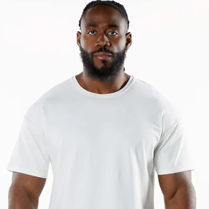 Camisetas Extra Grandes de Algodón para Hombre - Cómodas y Elegantes, Corte Holgado, Comodidad Durante Todo el Día, Color y Diseño Personalizados, Secado Rápido y Transpirables - Product Image 4