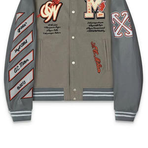 Uso al aire libre Hombres y mujeres versity chaquetas Chaqueta Varsity cómoda Ropa de moda más vendida Chaquetas Varsity genuinas - Product Image 5