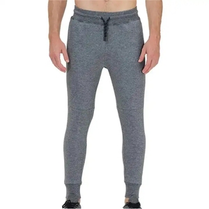 KATBROS INDUSTRY High Street Men's Cotton Sweatpants Full Length Casual Plain Mid Waist Customizable Colors Logo Drawstring - Product Image 1