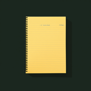 Brunnen Collegeblock A5 Lined Notebook 80 Sheets - Product Image 3