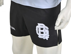 T-shirt d'entraînement évacuant l'humidité pour hommes Tissu respirant avec traitement anti-transpiration Léger extensible pour la course à pied Fitness - Product Image 6