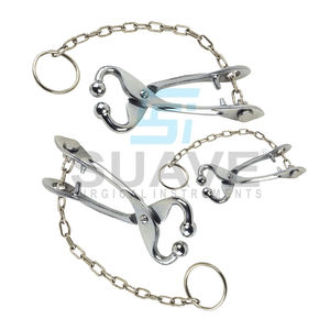 Porte-taureau en acier inoxydable vétérinaire de vente chaude avec chaîne porte-taureau personnalisé par SUAVE INSTRUMENTS CHIRURGICAUX - Product Image 6