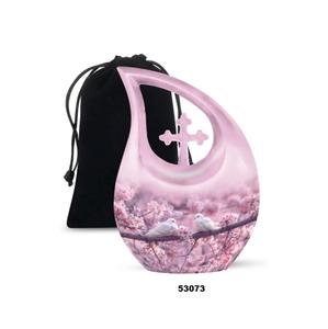 ถุงผ้ากำมะหยี่อลูมิเนียมสำหรับงานศพแบบไม่มีขี้เถ้าจากมนุษย์ - Product Image 2