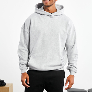Sudadera con Capucha Extra Grande de Diseño Personalizado, Sudadera de Alta Calidad con Hombros Caídos, Estilo Urbano, Lisa, Personalizable para Hombre - Product Image 6