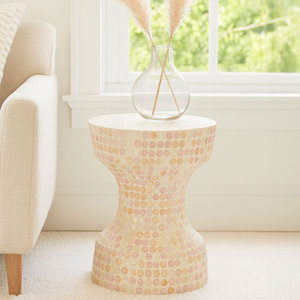 Table basse élégante de table d'appoint incrustée de nacre avec finition brillante, ajoute une touche de luxe au salon de la maison du Vietnam - Product Image 4