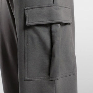 Pantalones de chándal de algodón informales para hombre, pantalones de chándal de gran tamaño personalizables con lavado medio, servicio OEM, venta al por mayor, precio bajo - Product Image 6