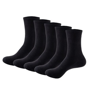Men's Tube <b>Socks</b> 100% Cotton Solid Colour Sweat Outdoor Sports <b>Socks</b> Autumn Winter Black White Warm <b>Socks</b> - Product Image 1