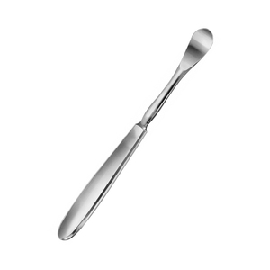 SEDILLOT Raspatoire Courbé 185 mm 7.14 "Largeur Pointue 18 mm Non Stérile Réutilisable Chirurgie Plastique Ascenseur Périosté - Product Image 5