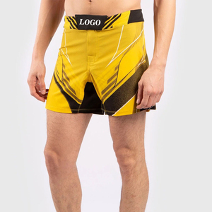 2025 OEM Arts Martiaux Porter pour Adultes En Gros Imprimé Shorts D'entraînement Hommes Muay Thai Boxe Tache Shorts - Product Image 4