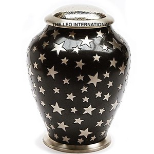 Juego de 3 urnas de Metal de aluminio ligero, accesorios funerarios de ceniza, textura en relieve, forma de lágrima, tamaño personalizado para funeraria - Product Image 5