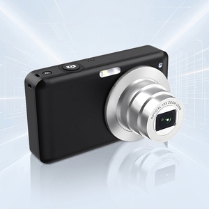 กล้องดิจิตอลพกพาแบบย้อนยุค บันทึกวิดีโอ 4K ซูมออปติคอล 64MP รองรับ SD การ์ด ขนาดกะทัดรัด - Product Image 1